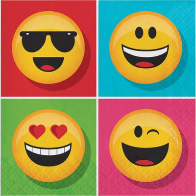 Show Your Emojians Party Napkins Pack of 16