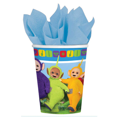 Teletubbies Kids Birthday Party Paper Cup (266ml) - Pack of 8
