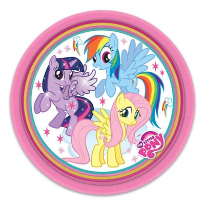 My Little Pony Kids Birthday Party Paper Plate (23cm) - Pack of 8