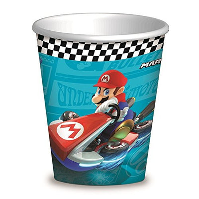 MARIO KART Birthday Party Paper Cups - 8