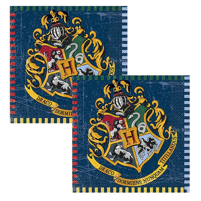 Harry Potter Party Napkins  (33cm x 33cm) Pack of 16