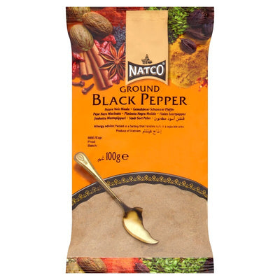Natco Black Pepper Ground 100g