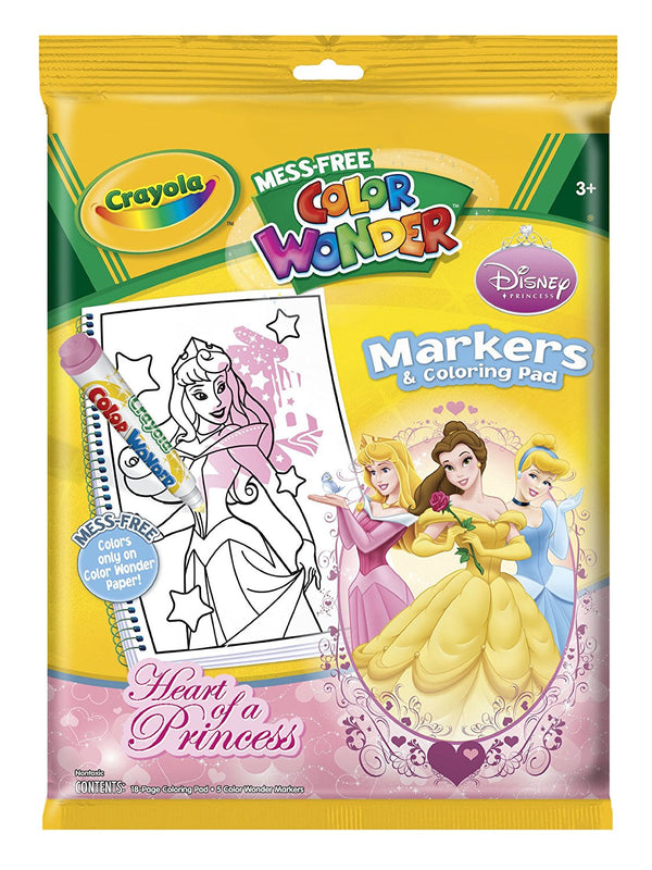 Wholesale Crayola Mess Free Color Wonder Disney Princess Markers