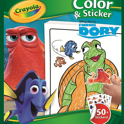 Wholesale Crayola Dory Colour N Sticker Book
