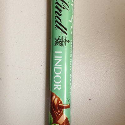 Lindt Lindor Chocolate bar - Mint - 38g