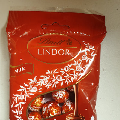 Lindt Lindor Milk Chocolate Truffles-100g