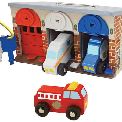 Wholesale Melissa & Doug Lock And Roll Rescue Garage Toy