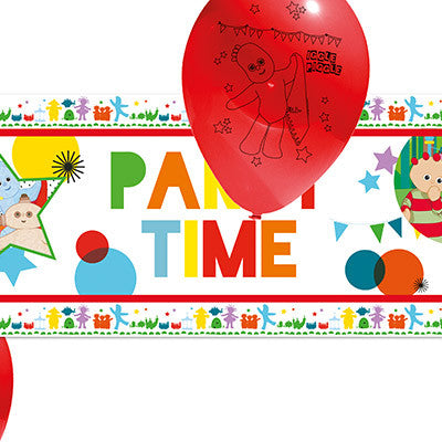 Party Time Foil Banner And Balloons Set