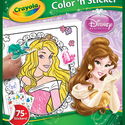 Wholesale Crayola-Disney Disney Princess Colour and Sticker Book