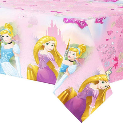 Disney Princess Storybook Birthday Party Plastic Table Cover -Pack of 1