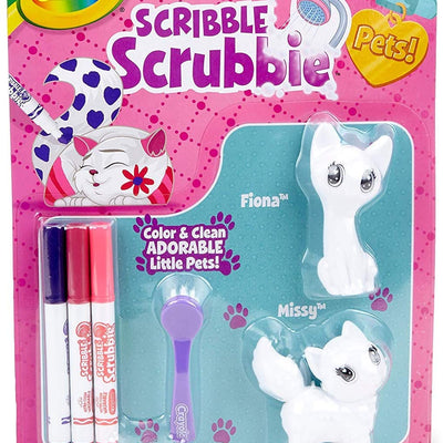 CRAYOLA WASHIMALS PETS BLISTER PACK - CATS