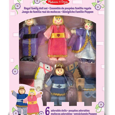 Wholesale Melissa & Doug Royal Family Wooden Doll Set
