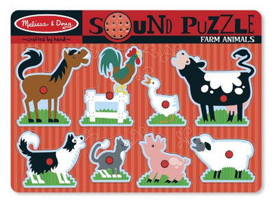 Wholesale Melissa & Doug Farm Animals Sound Puzzle