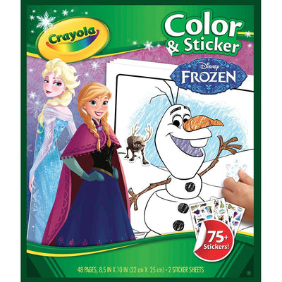 Wholesale Crayola Disney Frozen Colour and Sticker Book