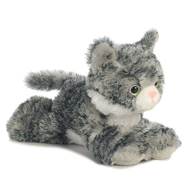 Lily Grey Tabby Cat - 8 Inch