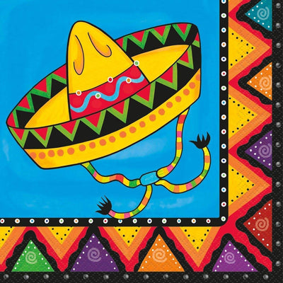 New Mexican Fiesta Lunch Napkins -Pack of 20