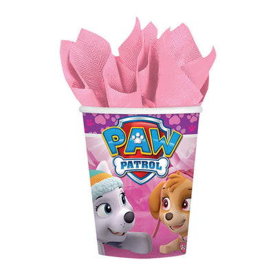 Paw Patrol Pink Kids Party Paper Cup- Pack of 8