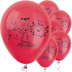 PJ Masks Latex Balloons 11" -10 pk