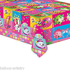 Shopkins Plastic Wipeable Party Tablecover