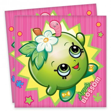Shopkins Party Napkins Pack of 16