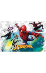 Marvel Spiderman Homecoming Children Party Plastic Tablecover- Pack of 1