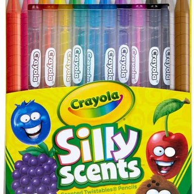 Crayola Silly Scents Twistables Coloured Pencils -Pack of 12
